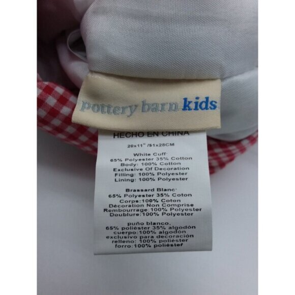 Pottery Barn Kids Benjamin Red Car Christmas Tree Gifts Holiday Stocking Quilted - Picture 7 of 11